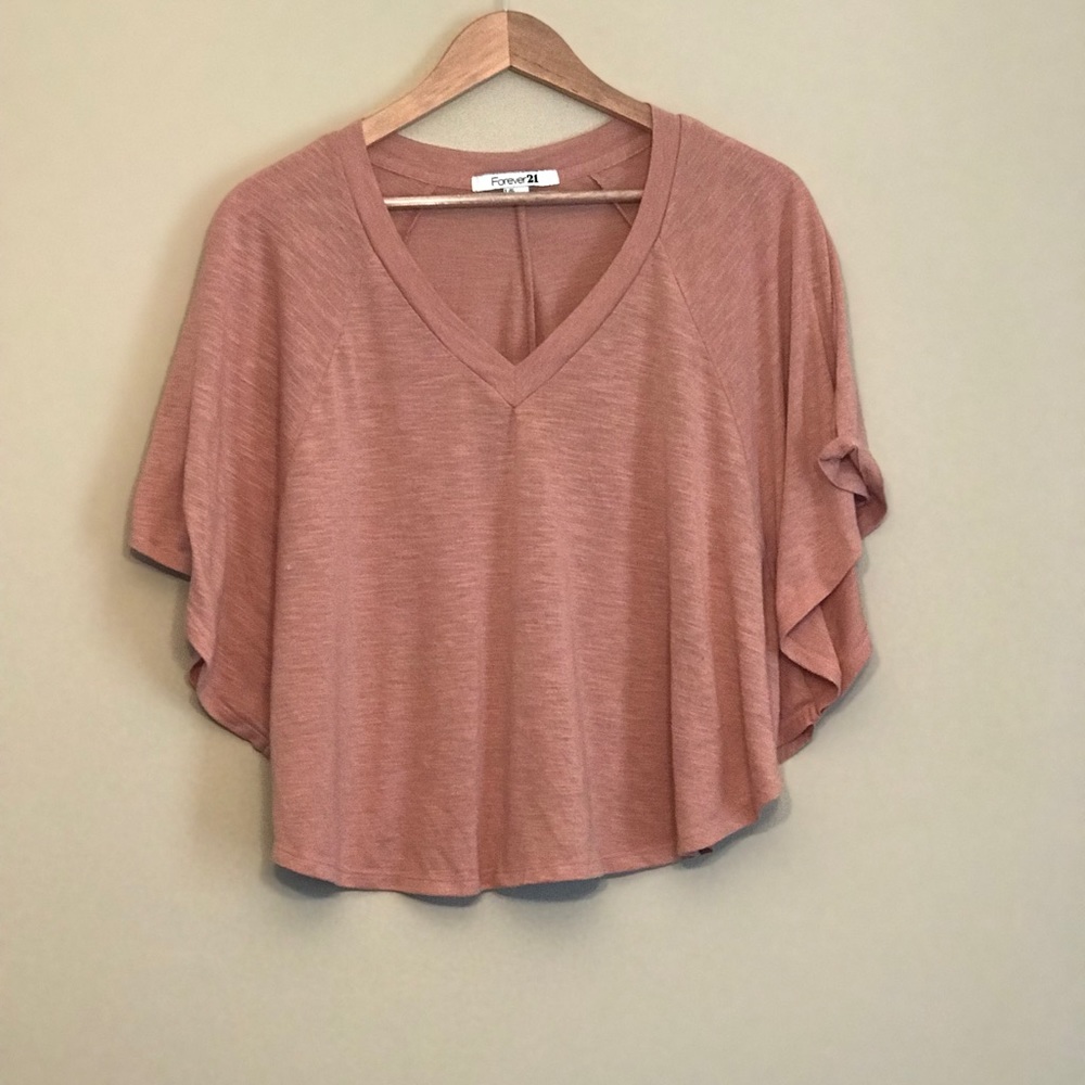 Peach Forever 21 flowy short